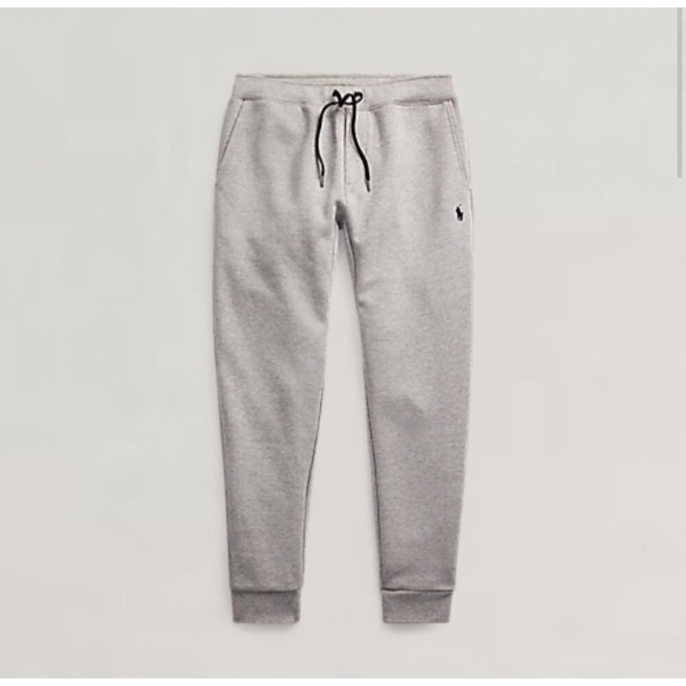 POLO Ralph Lauren Double-Knit Gray Jogger Pant Size Medium